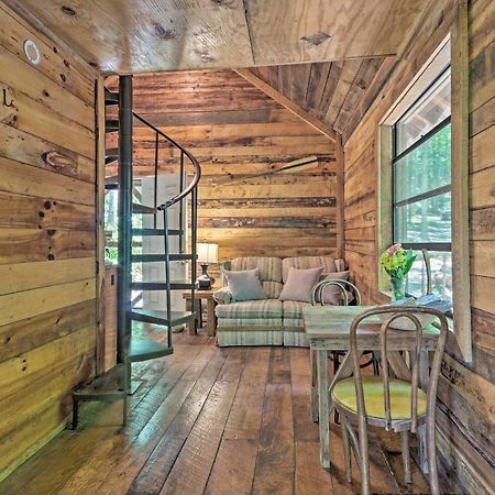 Creekside Cabin With Deck In Pisgah Forest! Barnardsville Kültér fotó