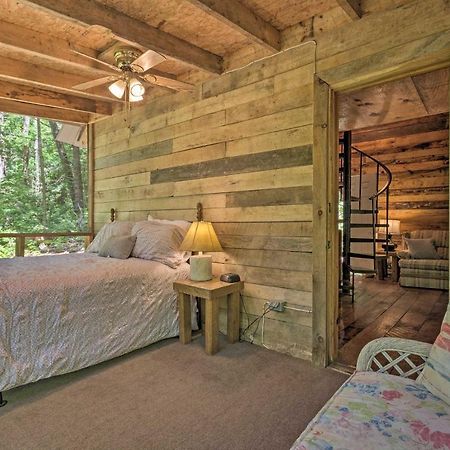 Creekside Cabin With Deck In Pisgah Forest! Barnardsville Kültér fotó