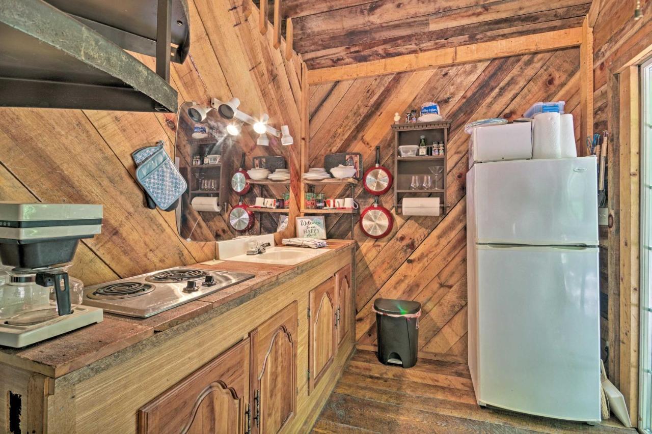 Creekside Cabin With Deck In Pisgah Forest! Barnardsville Kültér fotó